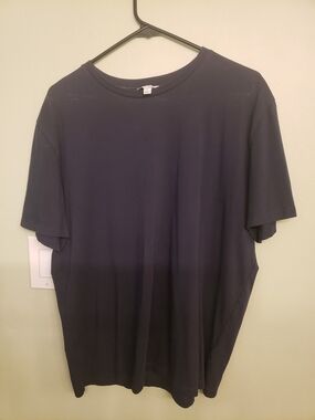Reiss Men's Short Sleeve Crew Tee Blue Navy